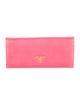 Prada Saffiano Lux Leather Continental Wallet