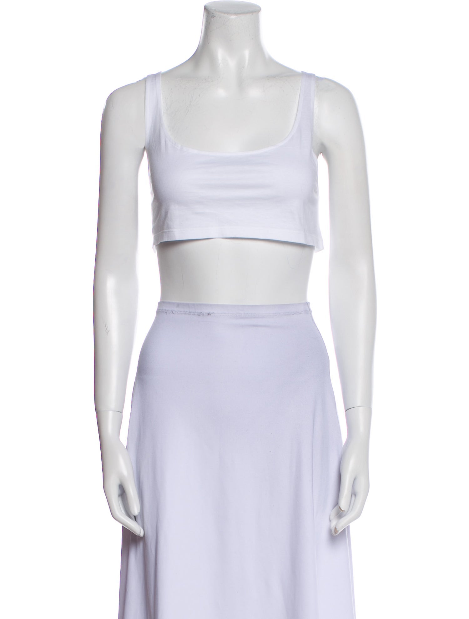 Prada 2022 Square Neckline Crop Top