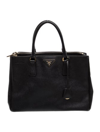 Prada Saffiano Lux Leather Galleria Double Zip Medium