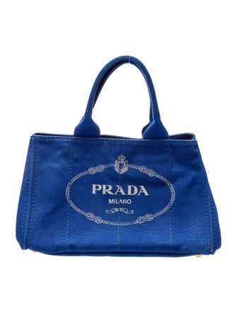 Prada Enameled Metal Triangle Tote
