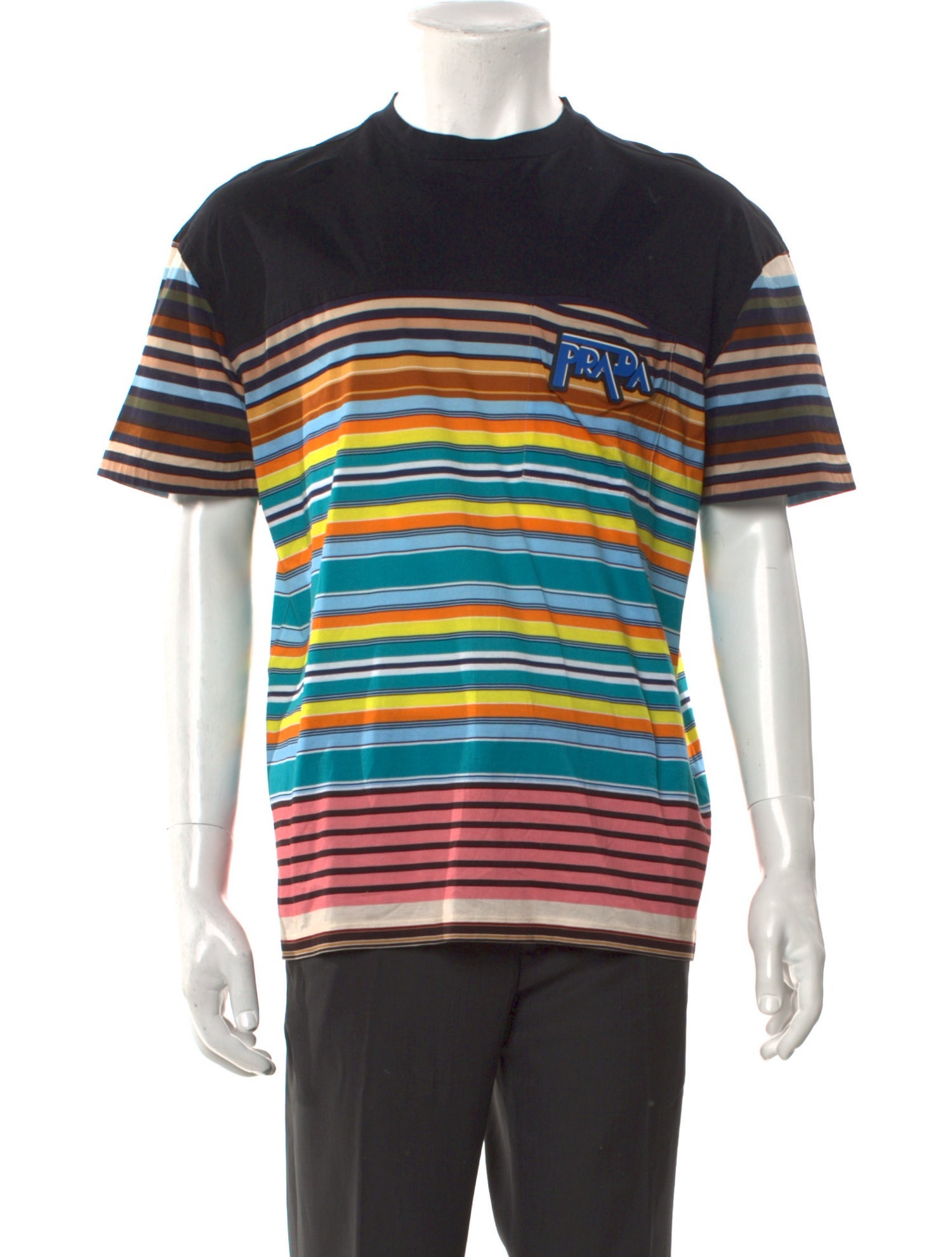 Prada 2018 Striped T-Shirt