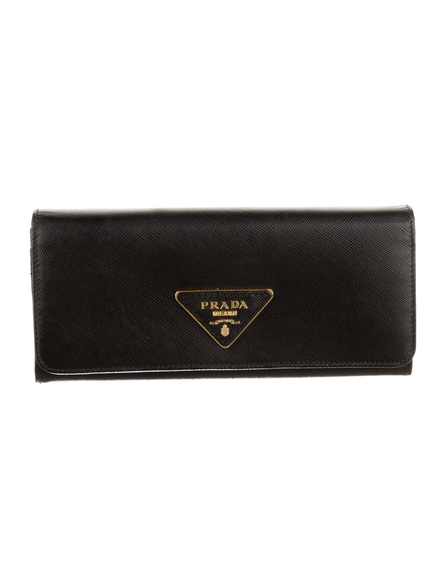 Prada Saffiano Lux Leather Continental Wallet