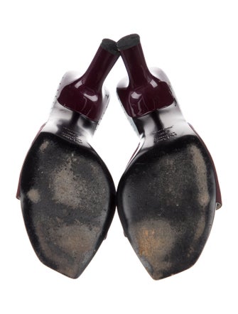 Prada Polka Dot Print Slides