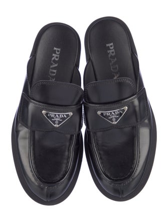 Prada Leather Mules