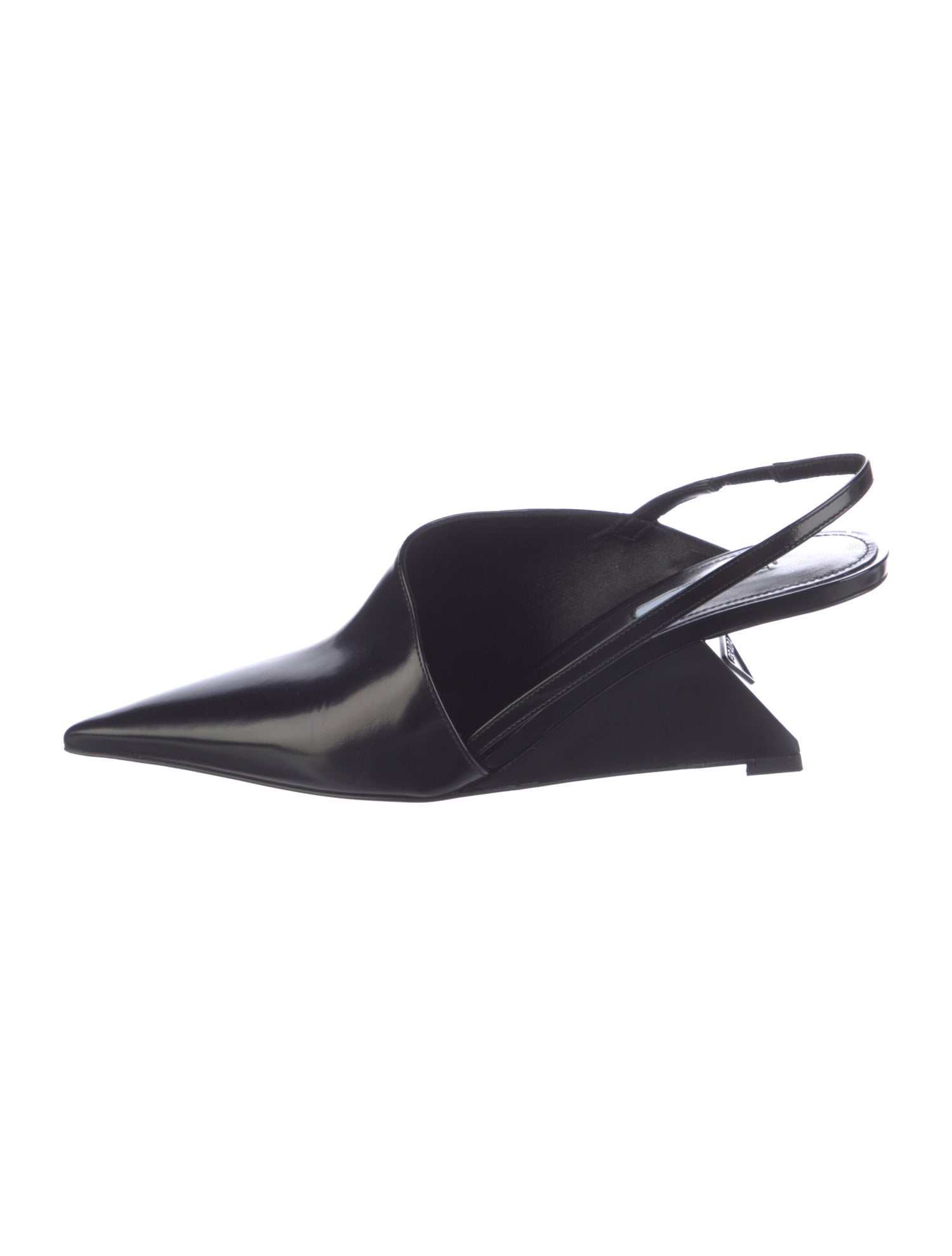 Prada Patent Leather Slingback Pumps