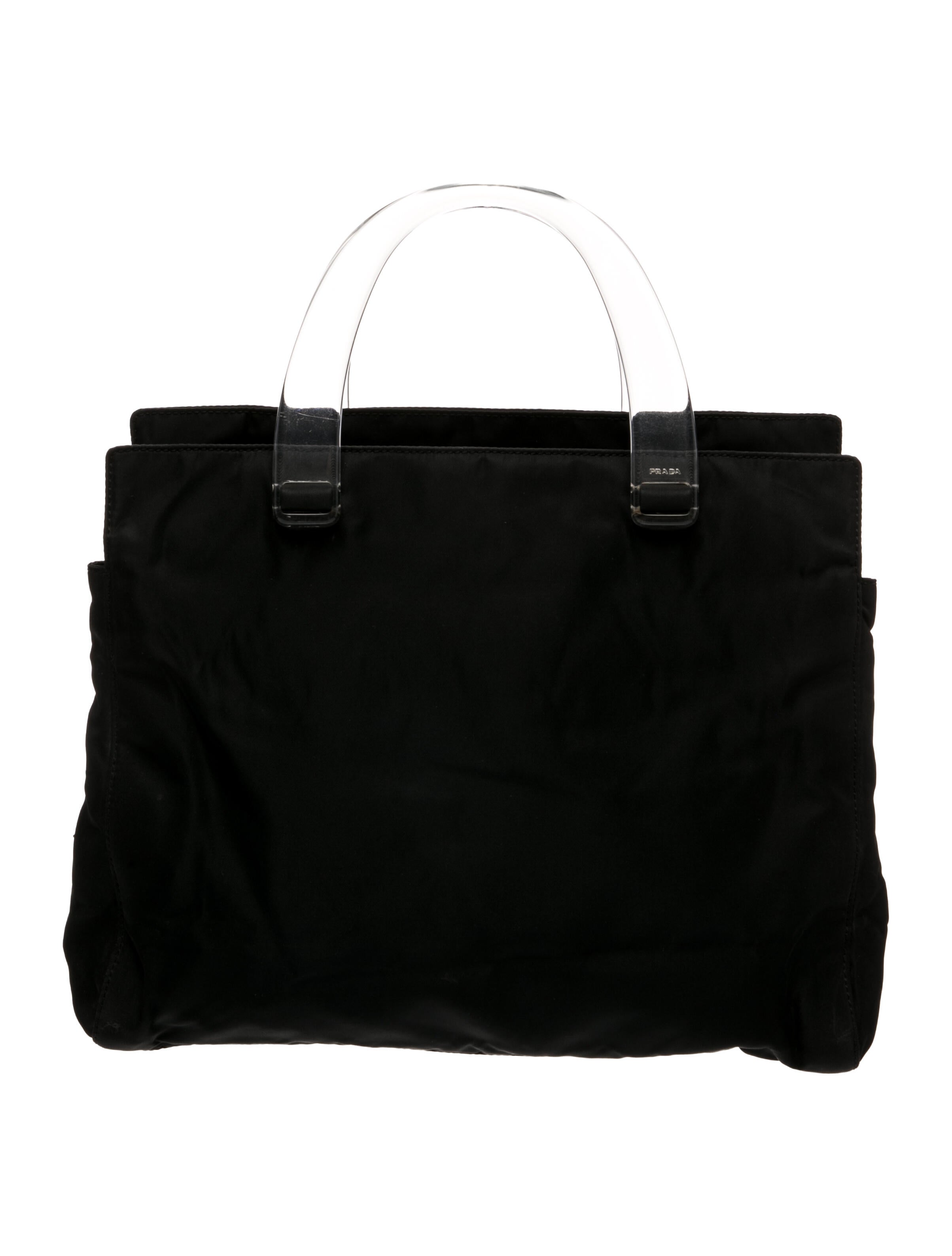 Prada Tessuto Top Handle Bag