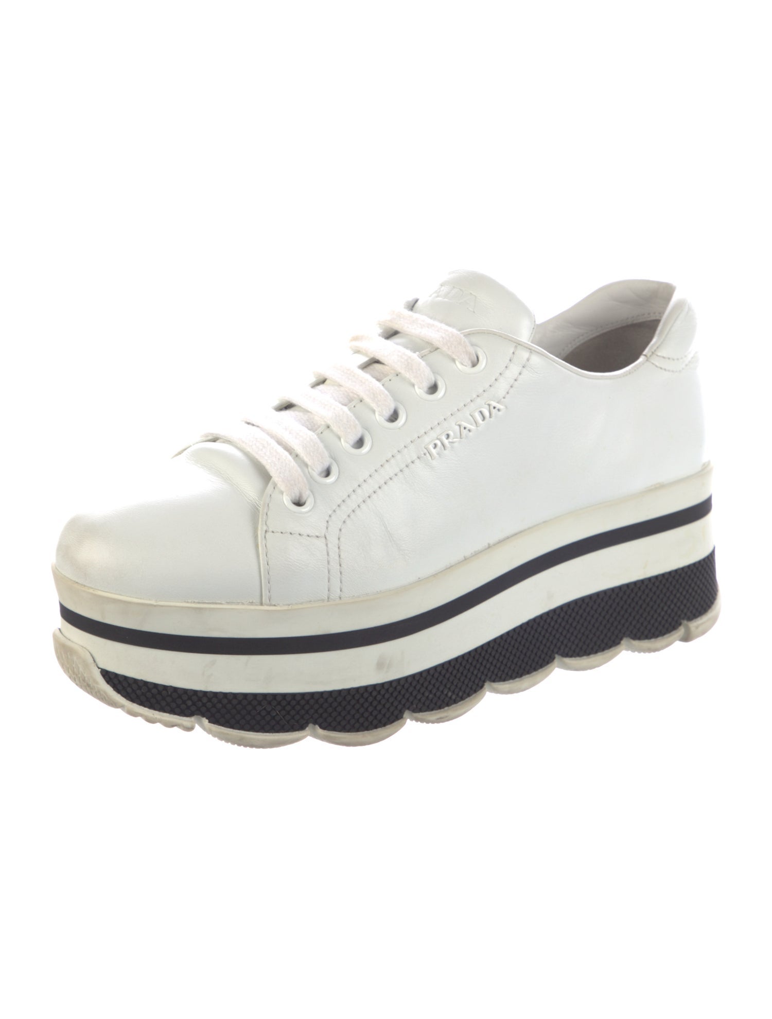 Prada Leather Sneakers