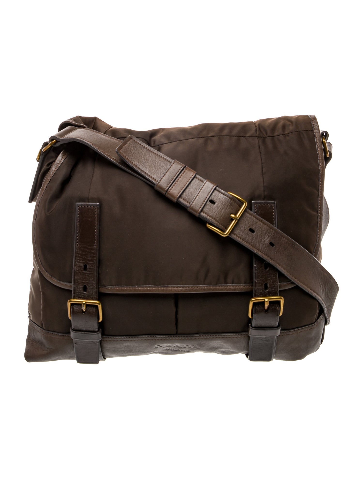 Prada Tessuto Nylon Messenger Bag