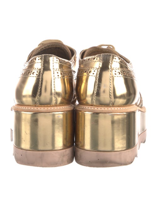Prada Patent Leather Lasercut Accents Oxfords