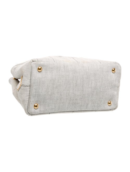 Prada Canvas Top Handle Bag