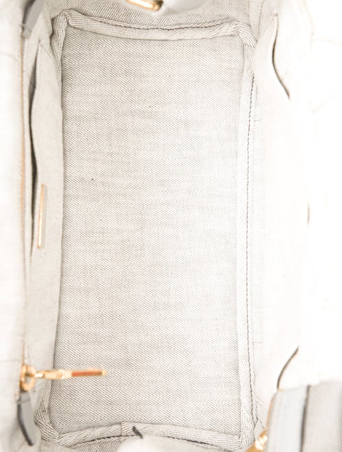 Prada Canvas Top Handle Bag