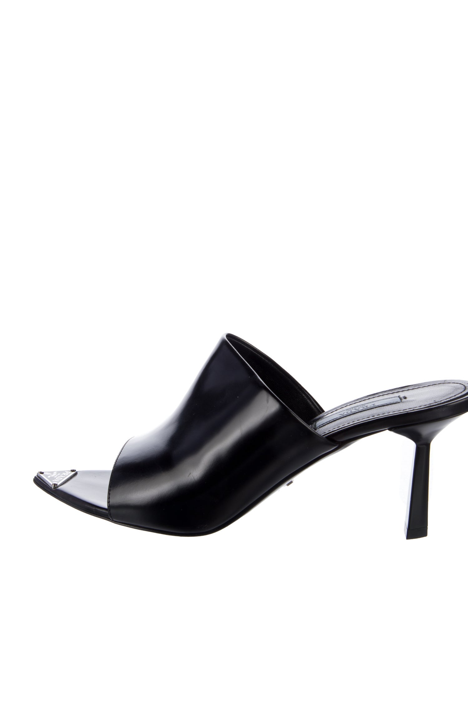 Prada Leather Slides