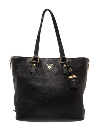 Prada Vitello Daino Leather Side Zip