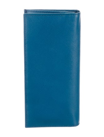 Prada Saffiano Lux Leather Continental Wallet