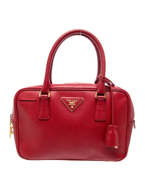 Prada Saffiano Leather Bauletto
