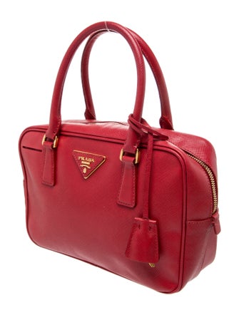 Prada Saffiano Leather Bauletto
