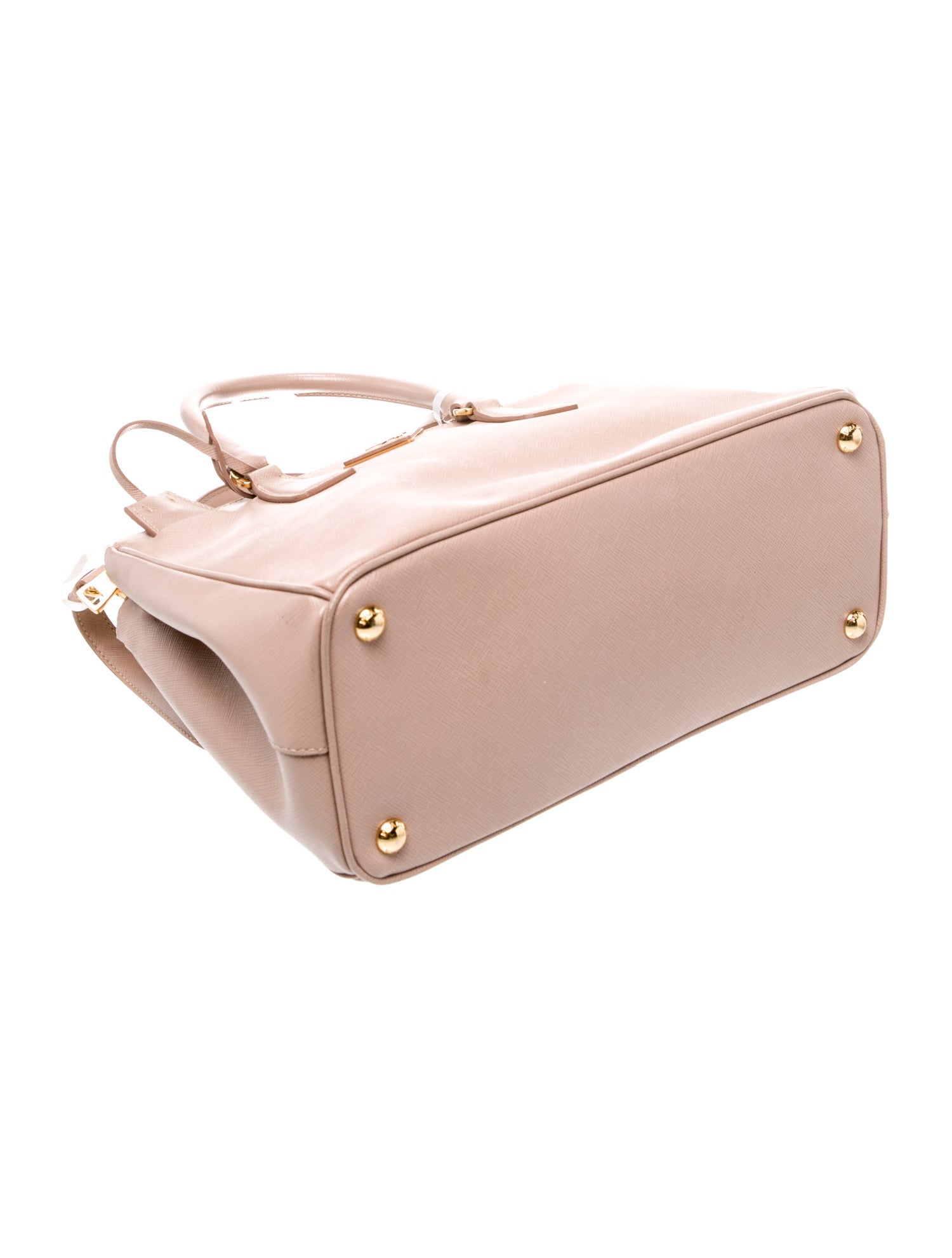 Prada Saffiano Lux Leather Galleria Double Zip Small