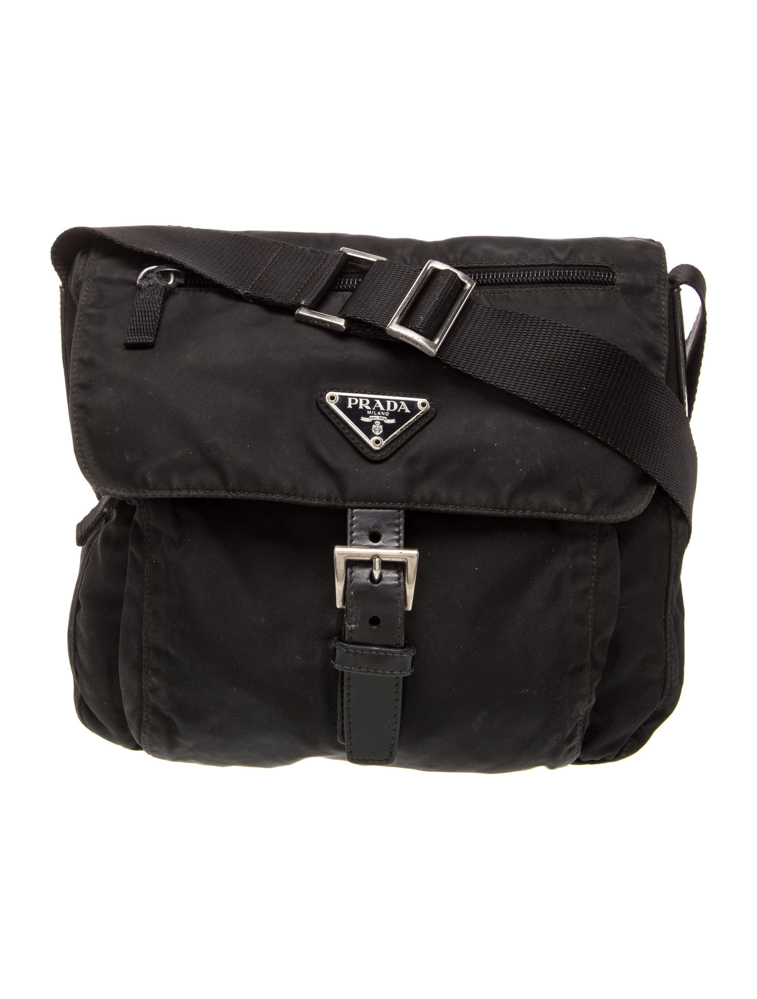 Prada Tessuto Nylon Messenger Bag