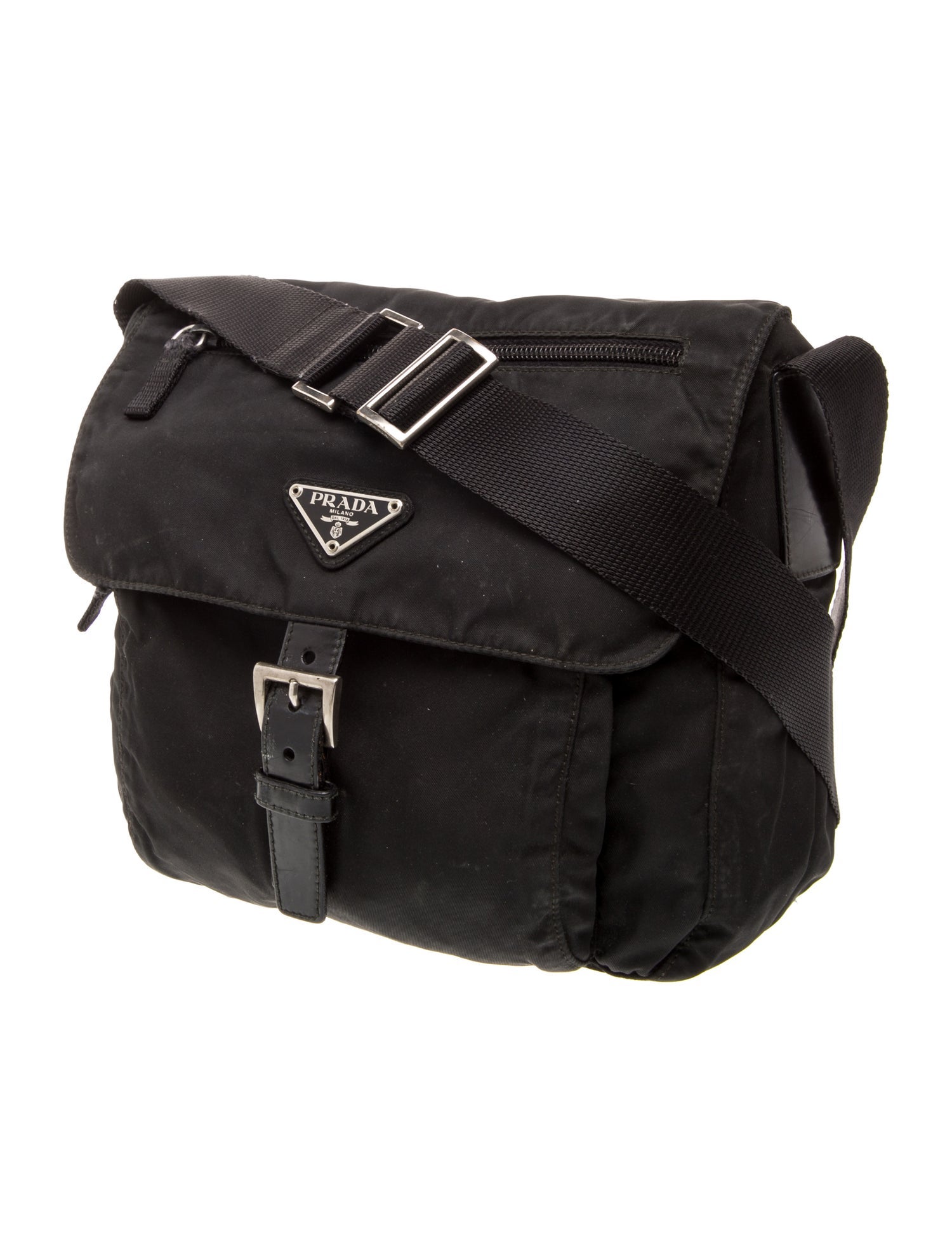 Prada Tessuto Nylon Messenger Bag