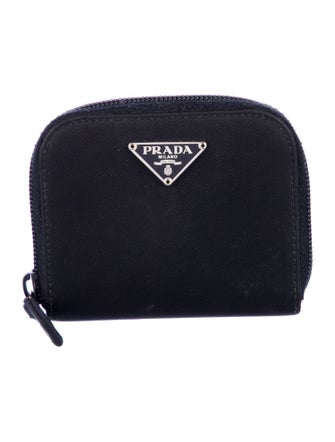 Prada Tessuto Compact Wallet