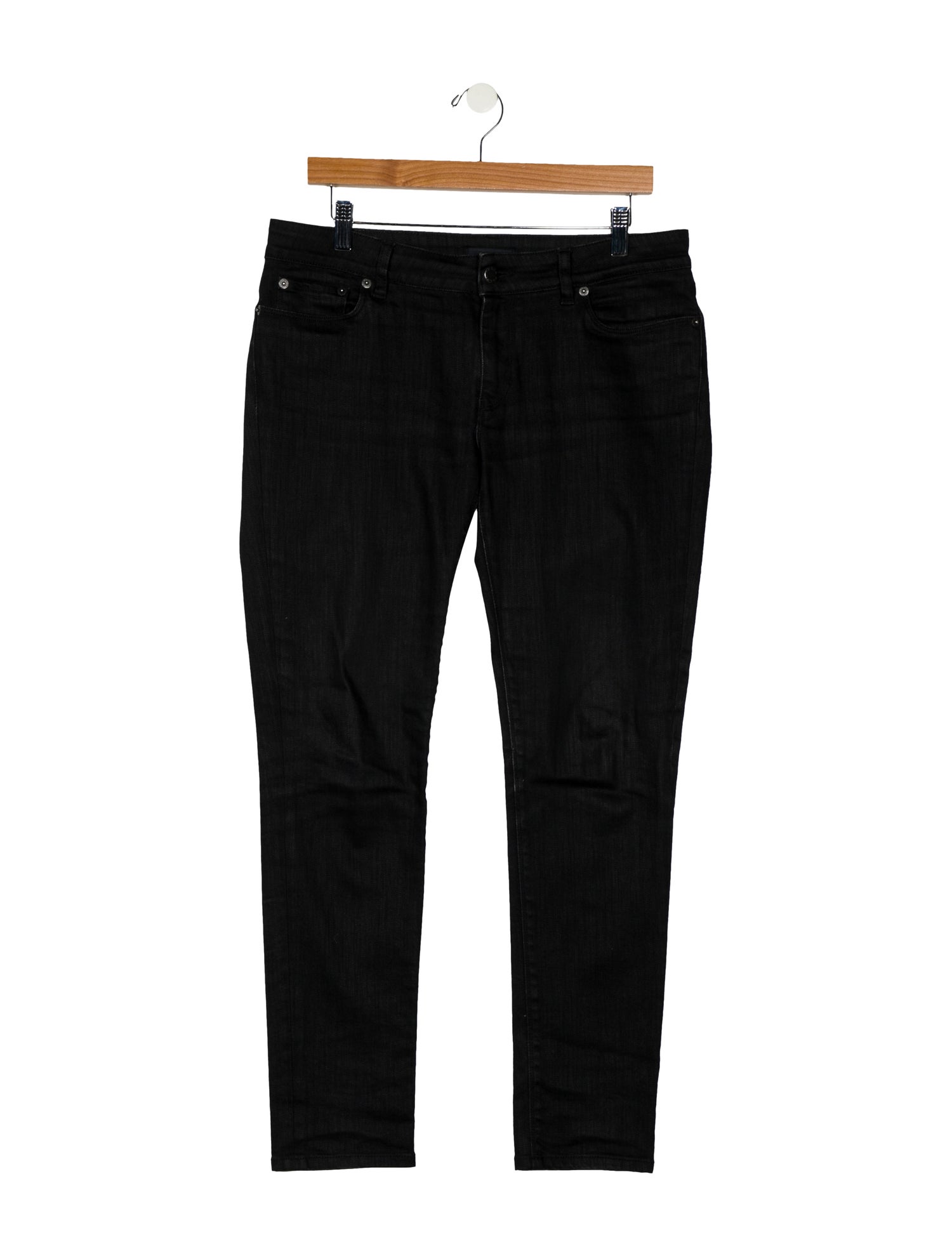 Prada Mid-Rise Straight Leg Jeans