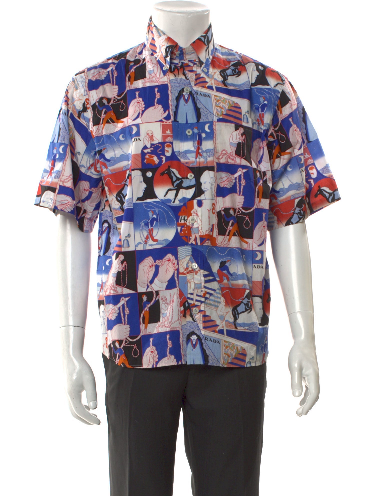 Prada 2018 Printed Shirt