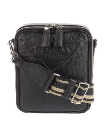 Prada Saffiano Lux Leather Triangle