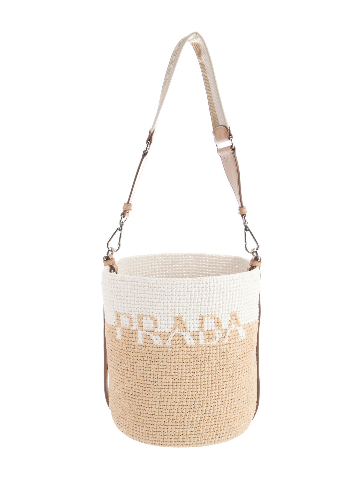 Prada Raffia Shoulder Bag