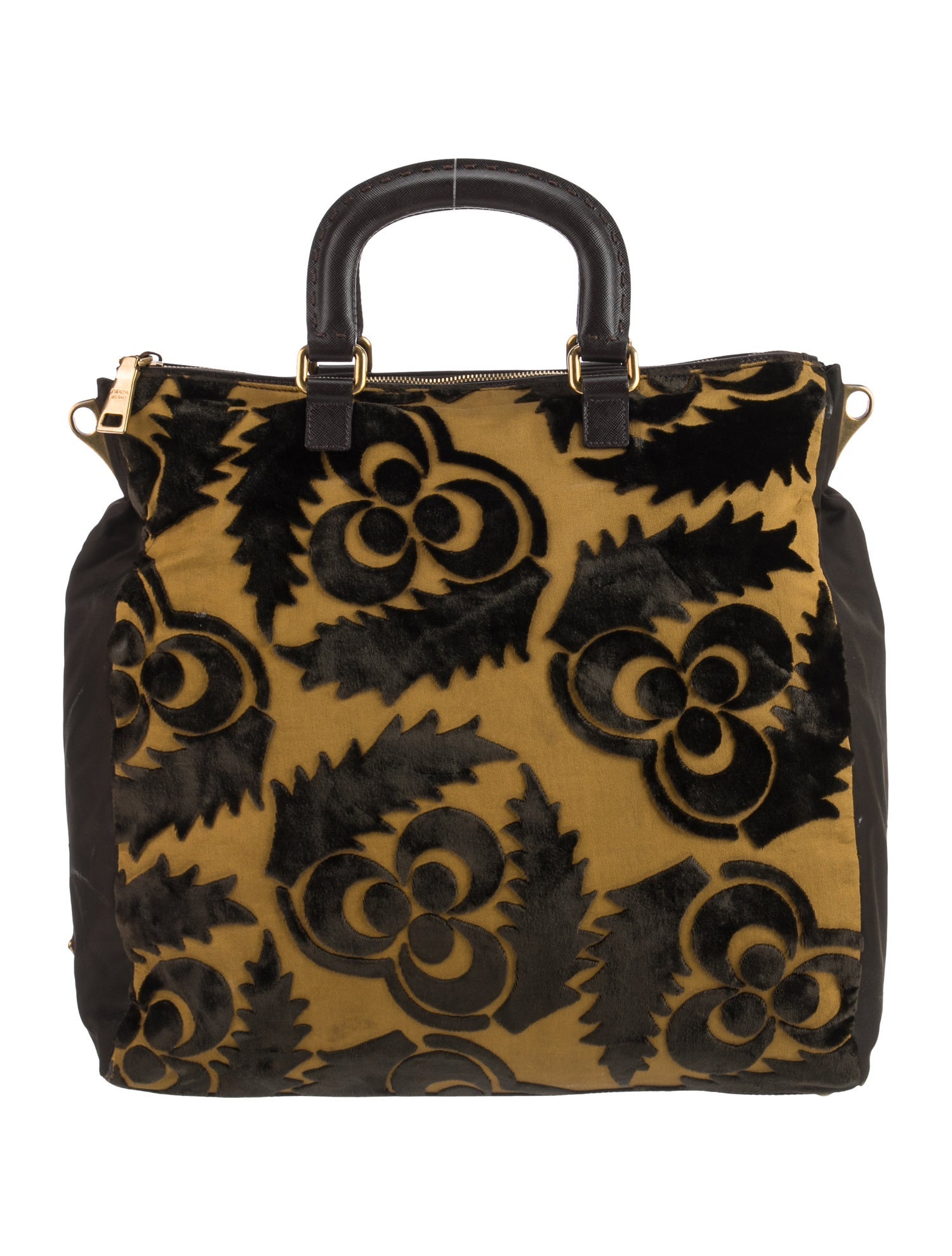 Prada Signature Top Handle Bag