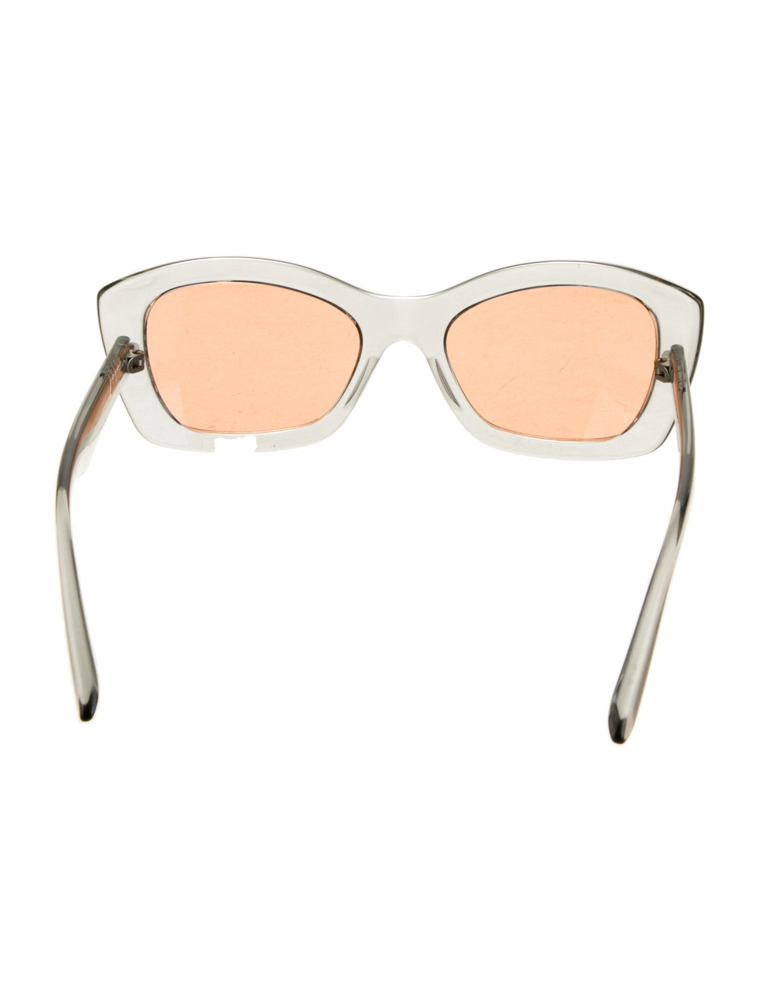 Prada Cat-Eye Tinted Sunglasses