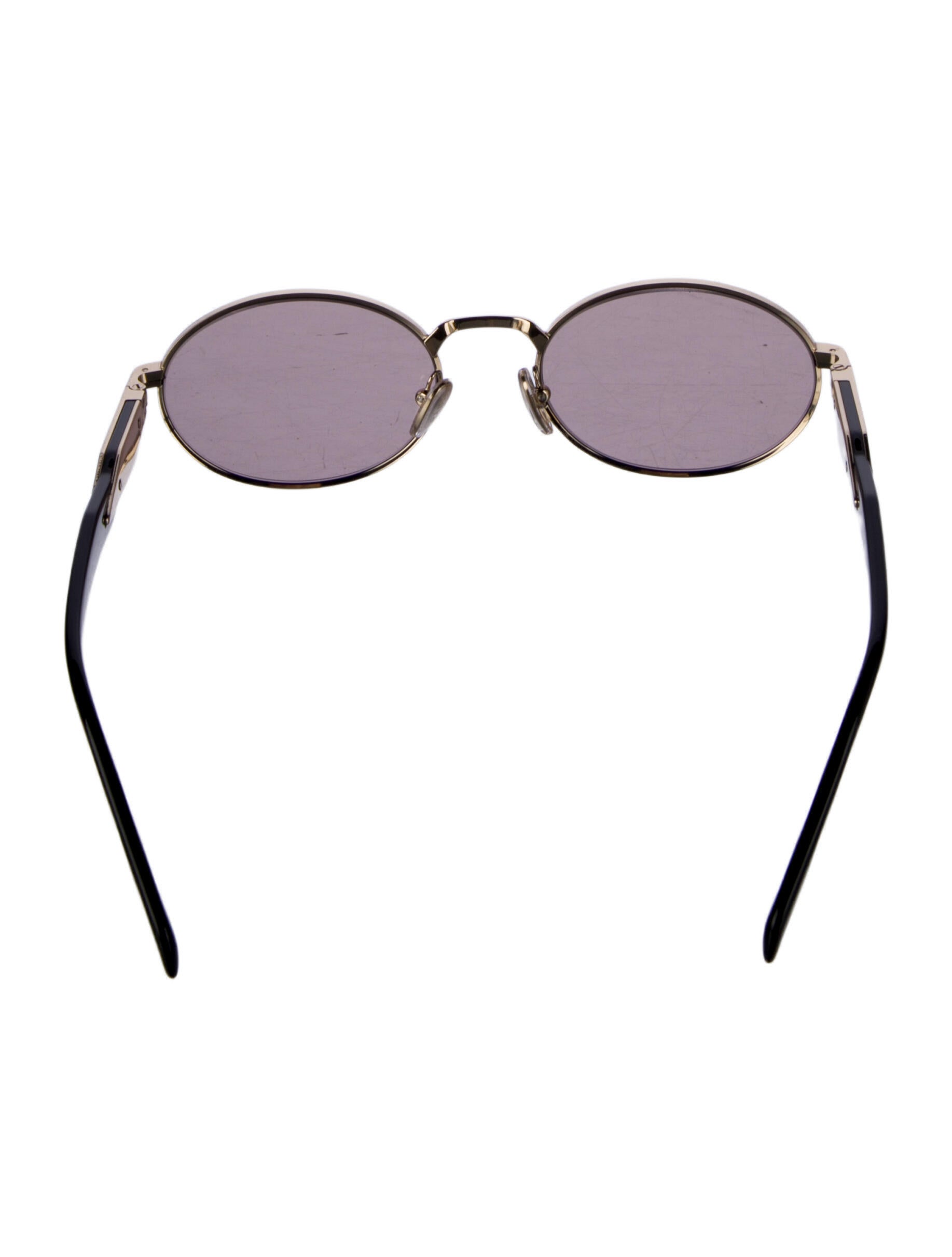 Prada Round Tinted Sunglasses