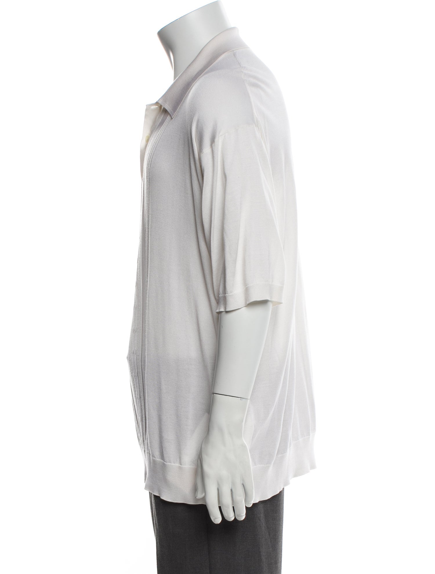 Prada 2023 Silk Polo Sweater