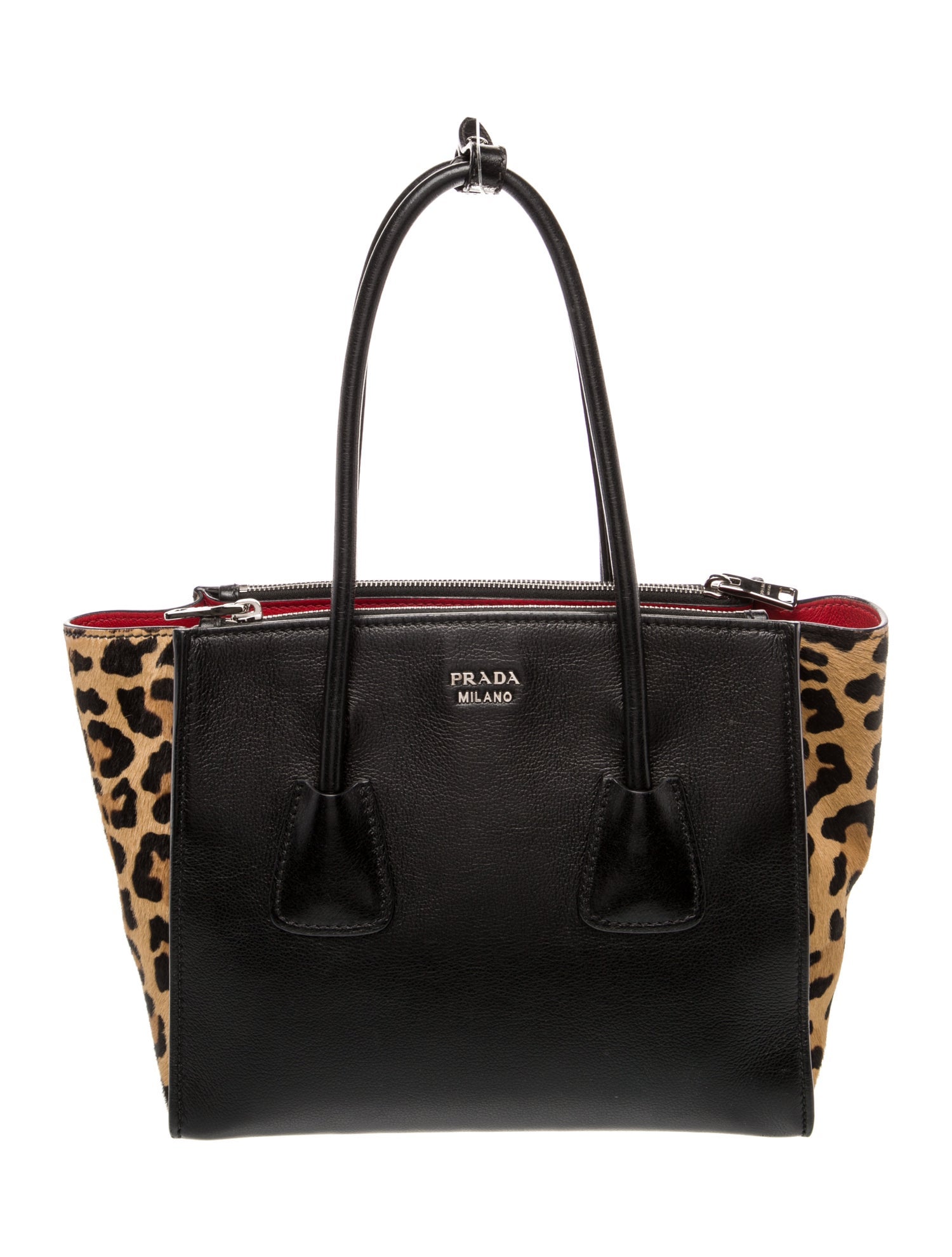 Prada Glace Calf Leather Tote