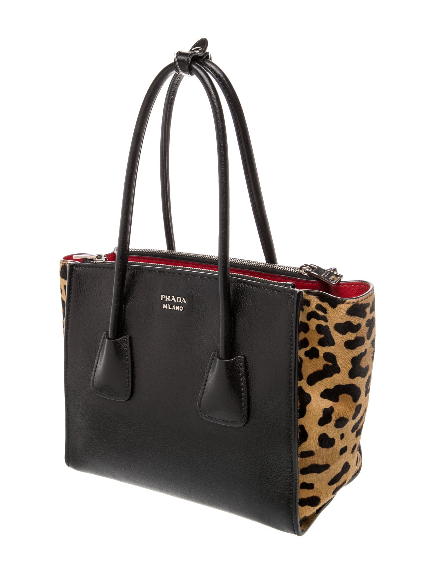 Prada Glace Calf Leather Tote