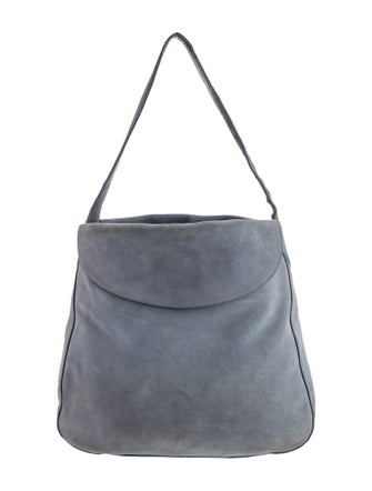 Prada Scamosciato Suede Shoulder Bag