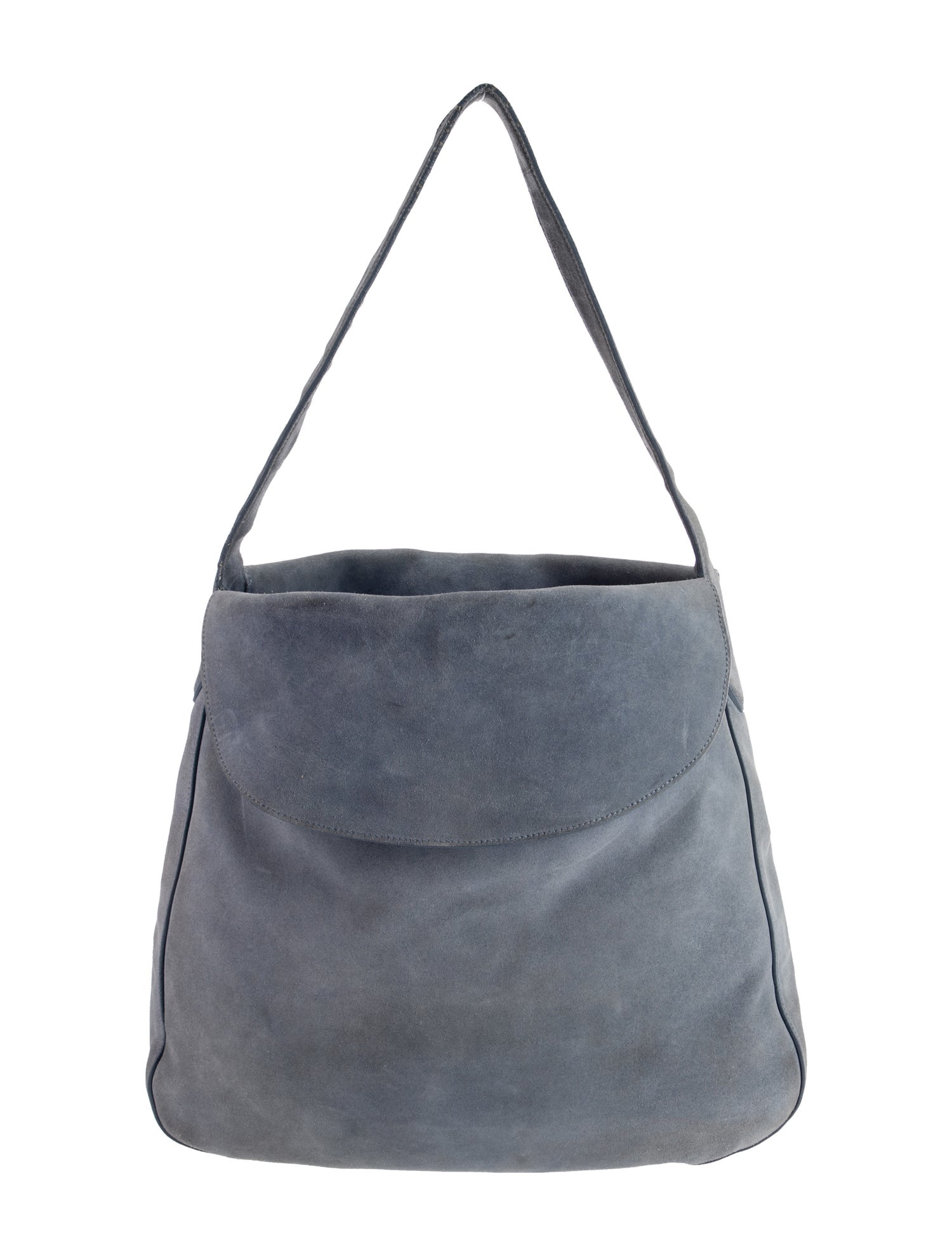 Prada Scamosciato Suede Shoulder Bag