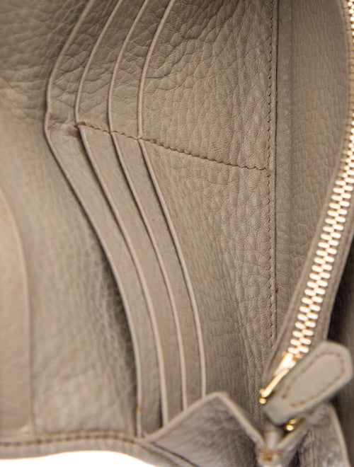 Prada Vitello Daino Leather Continental Wallet