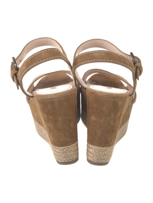 Prada Sport Suede Braided Accents Espadrilles