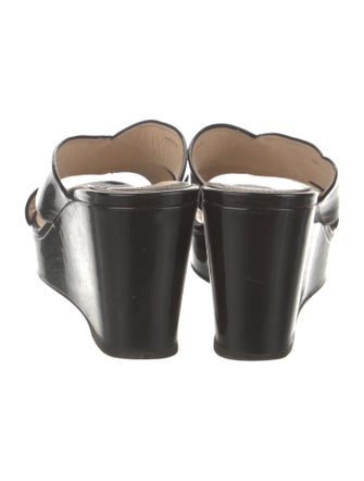 Prada Patent Leather Slides