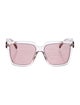 Prada Oversize Mirrored Sunglasses
