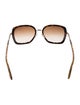 Prada Square Gradient Sunglasses