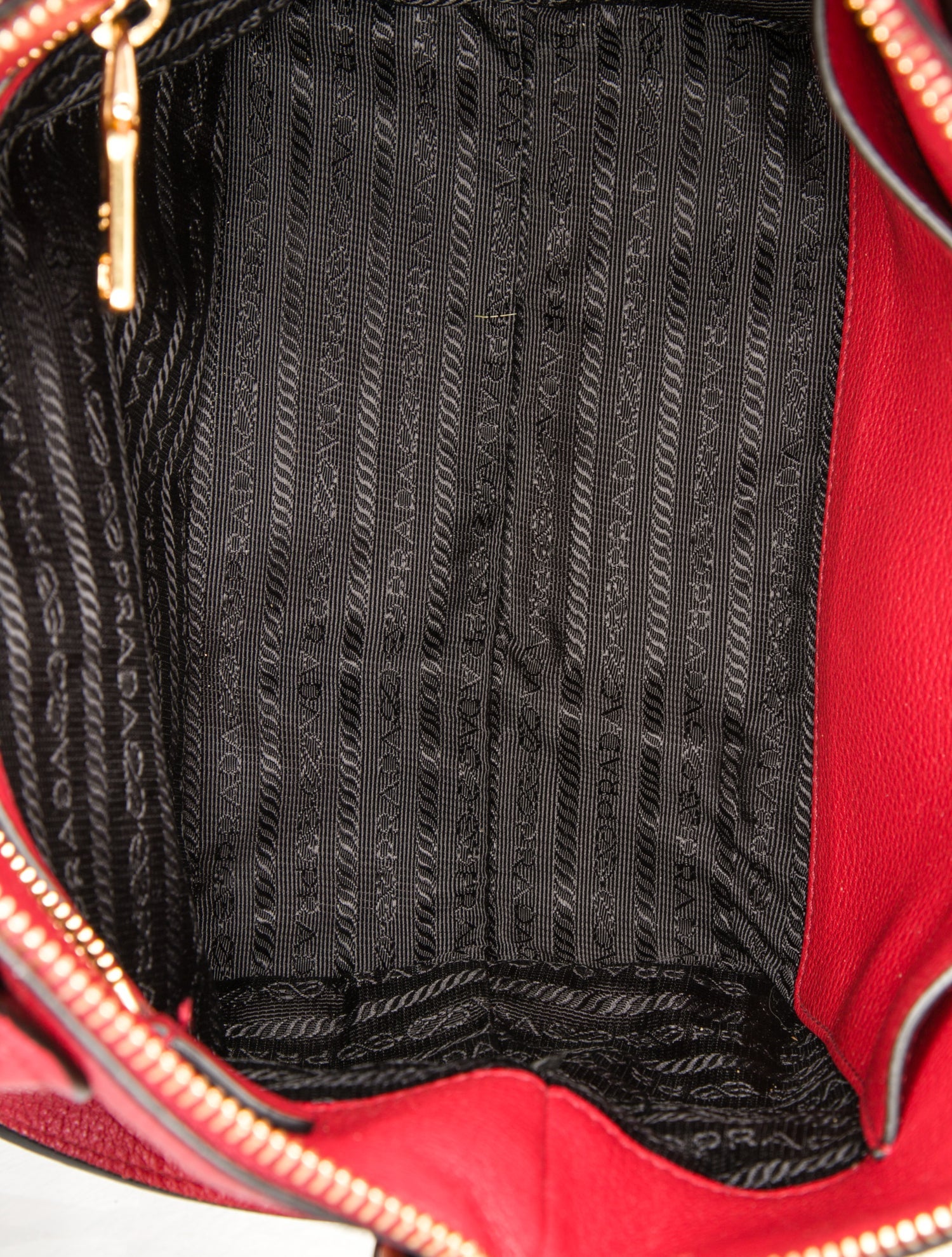 Prada Vitello Daino Leather Messenger Bag