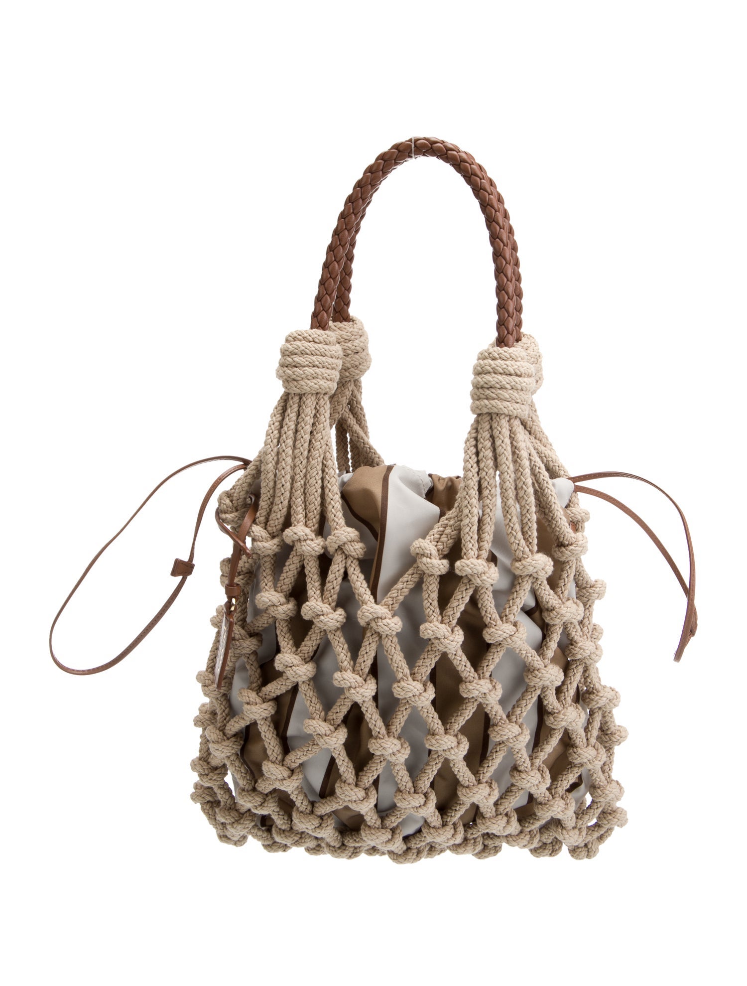 Prada Noué Macramé Bag Medium