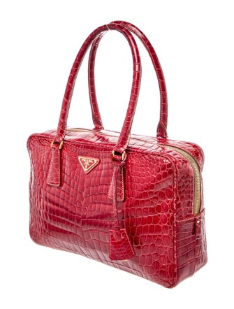 Prada Coccodrillo Bauletto