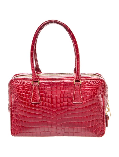 Prada Coccodrillo Bauletto