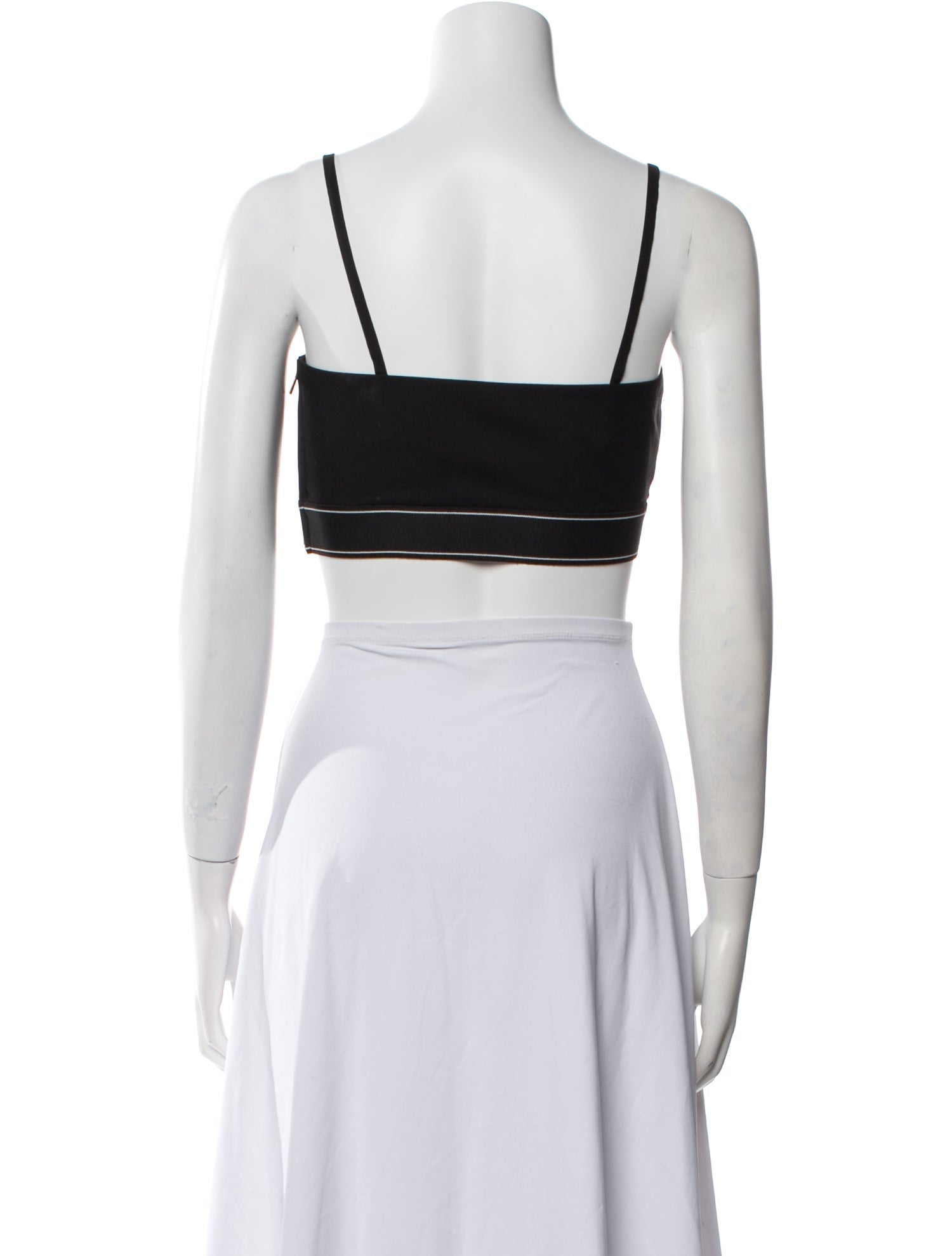 Prada 2022 Square Neckline Crop Top