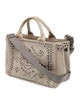 Prada Canvas Top Handle Bag