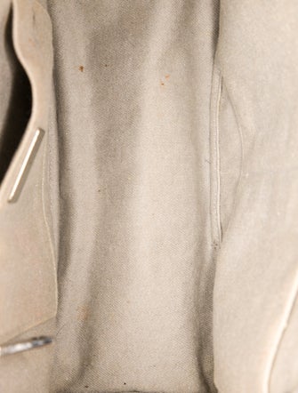 Prada Canvas Top Handle Bag