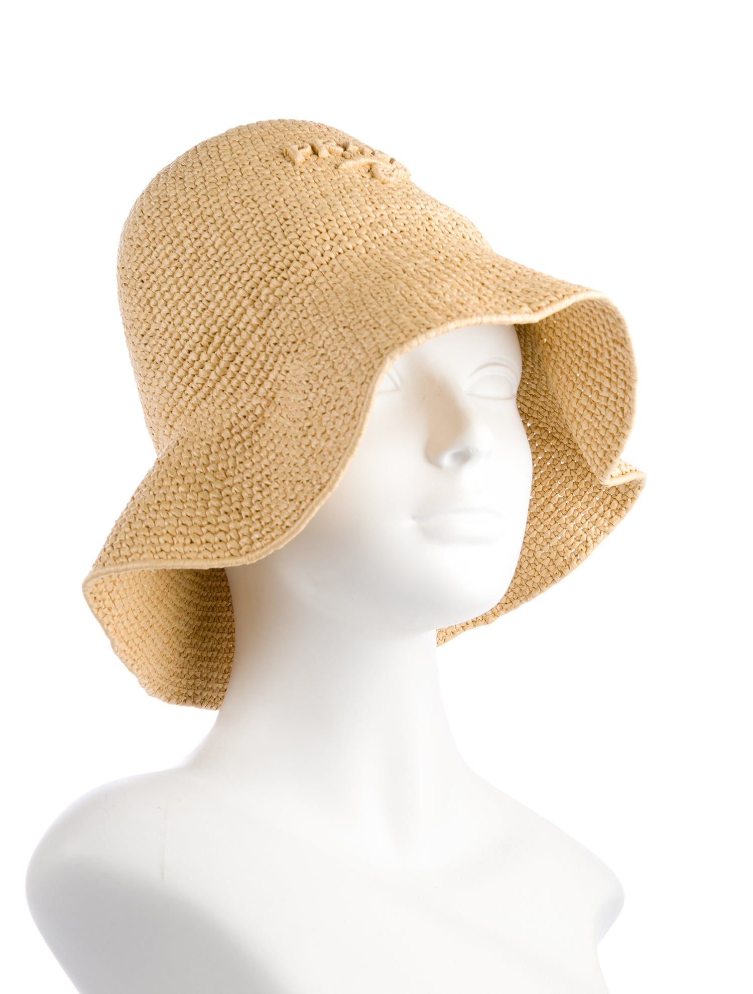 Prada Raffia Bucket Hat