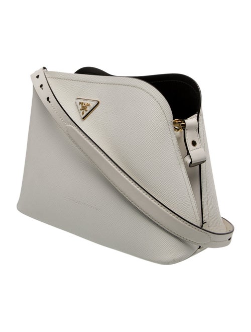 Prada Saffiano Cuir Leather Matinee
